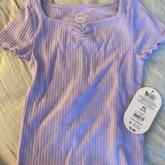 NWT 2 shirts, 2 shorts---Wonder nation XS 4-5 - Picture 11 of 16